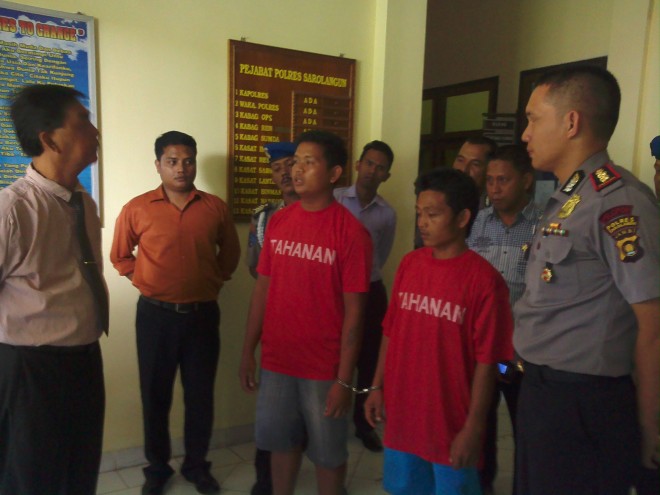 Pelaku penembakan diringkus Polisi.